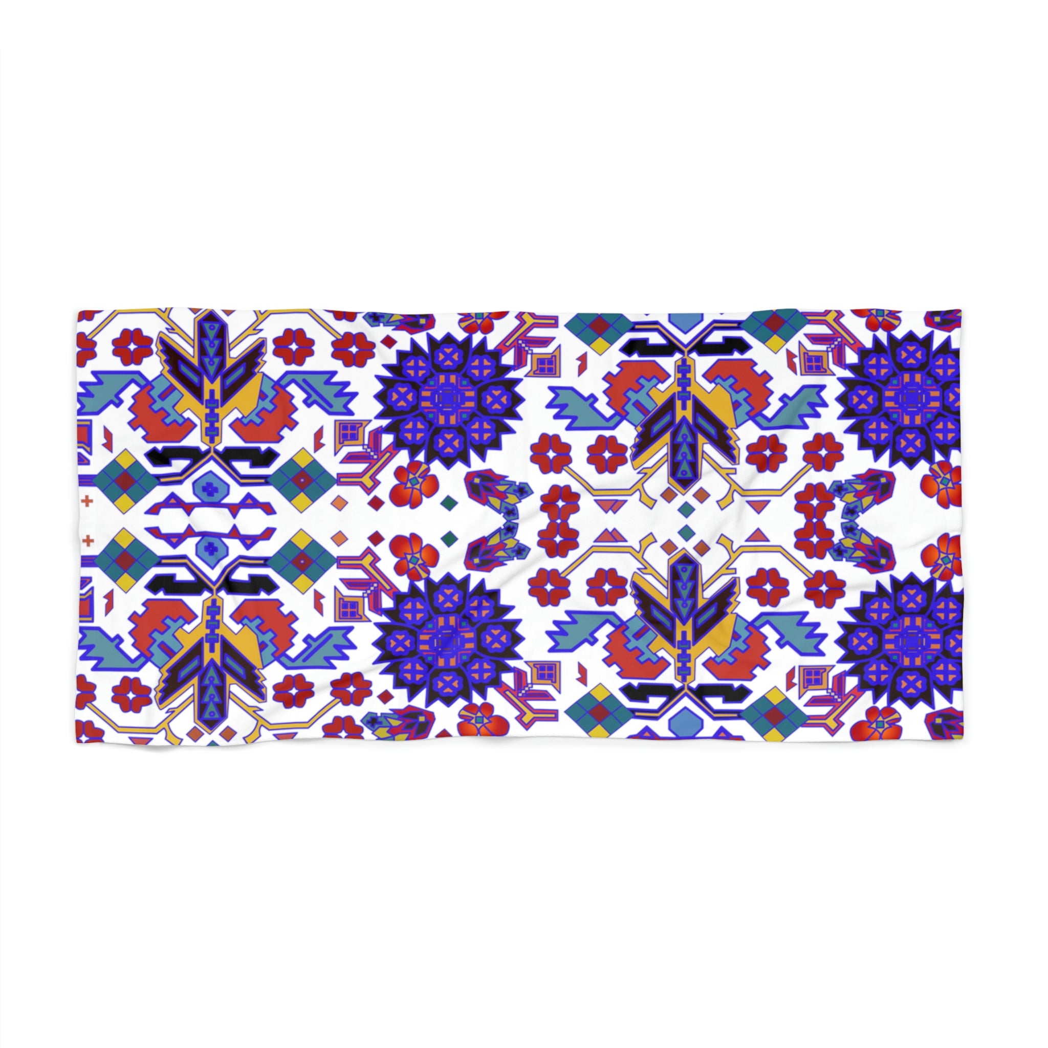 Ukrainian Pattern 2 Beach Towel